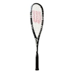 Wilson Squashschläger Hyper Hammer 120 (120g/grifflastig/Brücke) schwarz - besaitet